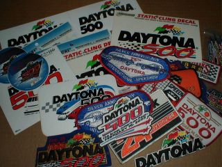 Daytona 500 Speedway Vintage Auto Racing Nascar jacket patch sticker 
