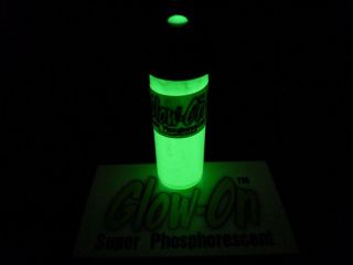 Glow On GREEN COLOR glow in the dark paint/ Gun sights Fishing lures 