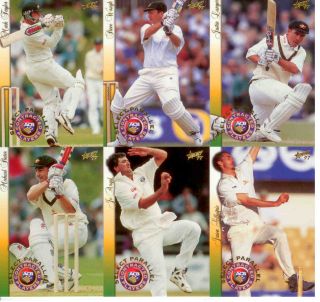 1997/98 Select Cricket CA Contract Players Parallel Set (22)