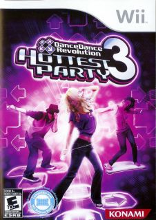 Dance Dance Revolution Hottest Party 3 for Wii   NEW