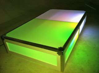 dj facade dance party stage glow table dragon frontboards dance