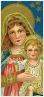25 Christmas HOLIDAY Greeting CARDS MADONNA Child RELIGIOUS PRINTED US 