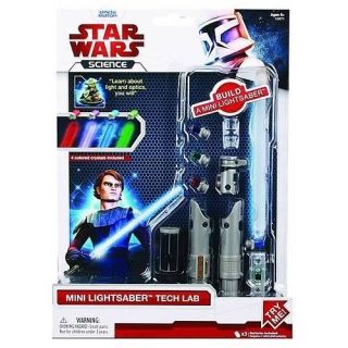 NEW Uncle Milton Star Wars Build a Lightsaber Tech Toy Anakin FREE 