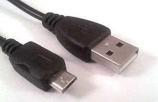 Micro USB Cable Lead for data transfer or charging from your Pc or 