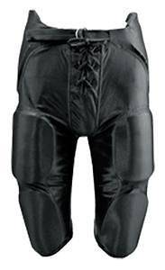 New Black Adult Martin Football DAZZLE GAME PANTS w/ Integrated 7 