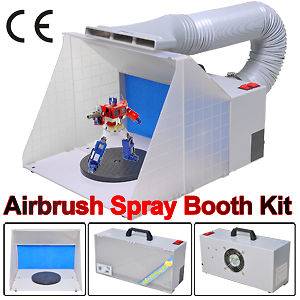   Paint Spray Booth Fan Hose Kit Odor Extractor Model Craft Toy Hobby