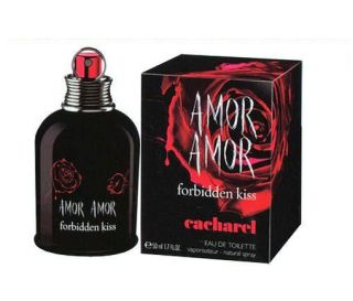 Amor Amor Forbidden Kiss for Women by Cacharel EDT Spray 1.7 oz ~ NEW 