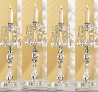 Wedding JEWELED CANDLE HOLDER Table Decor CENTERPIECES NEW
