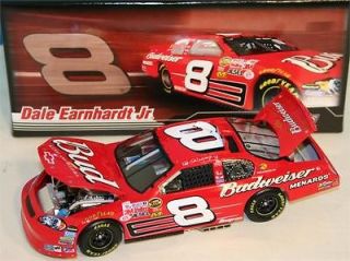 Nascar Dale Earnhardt Jr #8 Budweiser Monte Carlo 1/18 Die cast Car 
