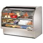 HUSSMANN MEAT DELI CASES 60 MATCHING CURVED GLASS