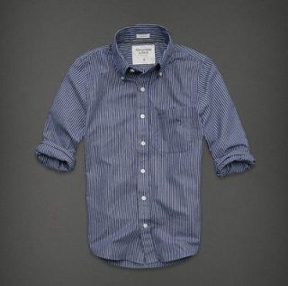 NEW 2012 Abercrombie &Fitch Mens Long Sleeve Button Down**SIZE S 