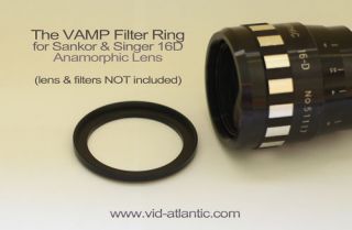 FRONT FILTER RING 4 SANKOR & SINGER 16D ANAMORPHIC LENS