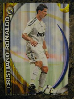 CRISTIANO RONALDO SOCCER CARD 2010 11 *NEW* REAL MADRID