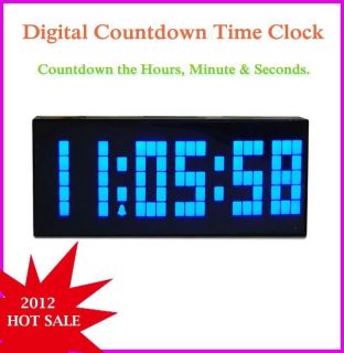 large digital wall clock in Wall Clocks