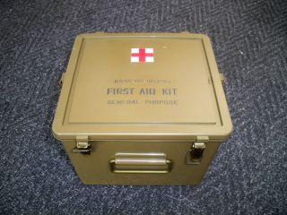US Army First Aid Box Medical Storage Box NEW Genuine Military Surplus