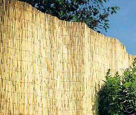 ALL NATURAL BAMBOO REED FENCE 5 x 20 GREAT PRODUCT   MANY USES  NEW
