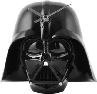 STAR WARS   Darth Vader 3D Helmet Clock (Wesco) #NEW