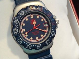 TAG HEUER F1 CLASSIC ORIGINAL STRAP NEW GLASS + SERVICED+POLISHED MUST 