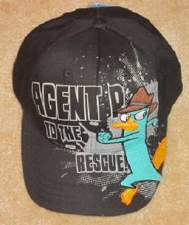 New Kids Perry the Platypus Agent P Black Baseball Hat Cap GIFT 