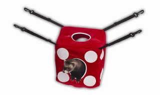 Marshall Ferret Cage Cube Hammock Bed High Roller Dice