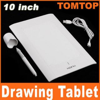 NEW 10 Art Graphics Drawing Tablet Cordless Digital Pen for PC Laptop 