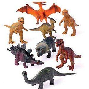 Toy Dinosaurs Play set figures, 12   Assorted Medium Sized  2 Day Ship