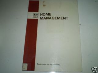 Home Management (Equipment for the Disabled S.)~X11