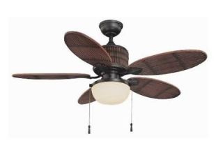 Hampton Bay Tahiti Breeze Indoor/Outdoor 52 inch Ceiling Fan with 