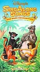 Disneys Sing Along Songs The Jungle BookThe Bare Necessities(VH​S 