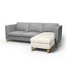 Newly listed NEW IKEA Karlanda Add On Unit / Chaise Lounge Slipcover 