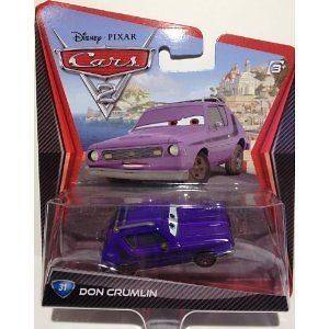 Disney Pixar Cars 2   DON CRUMLIN #31  Purple Gremlin   155 Scale 