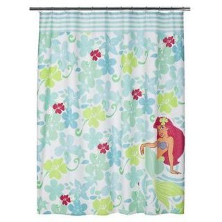 Brand New Disney Ariel The Little Mermaid Fabric Shower Curtain
