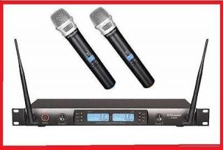 GTD Audio 2x100 Ch UHF Wireless Hand Held Microphone Mic System G 622H