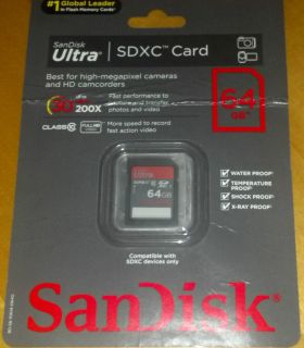 SanDisk   Ultra 64GB Secure Digital Extended Capacity (SDXC) UHS I 