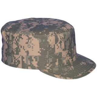 ACU DIGITAL COMBAT HAT WITH NAME TAPE SIZE 7 1/4
