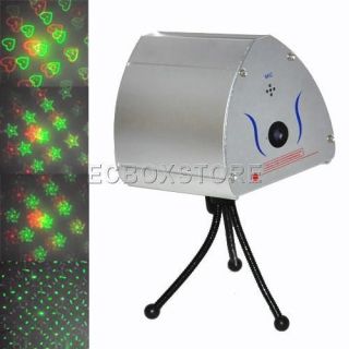   Mini Disco DJ KTV LED Laser Stage Lighting Projector Sound & Auto