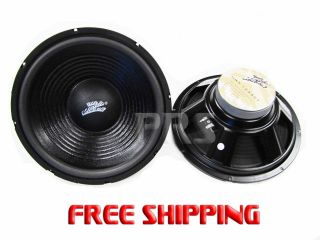TWO NEW SUBWOOFER LOUD SPEAKER 12 DJ CAR AUDIO PA SYSTEM NWX 1244ST