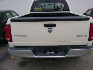 Dodge Ram 1500 Black Molded Tailgate Spoiler 07 09