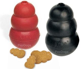 KONG SMALL Rubber Treat Dispenser   Worlds Best Dog Toy