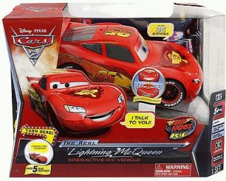   RC Real Lightning McQueen Remote Radio Control Disney Pixar Cars NEW
