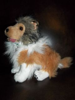   Company LLC plush stuffed posable CHASE Collie dog Lassie w collar 16