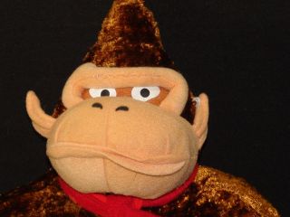 13 Donkey Kong Atari Video Game Plush Gorilla Toy DK Red Tie Stuffed 