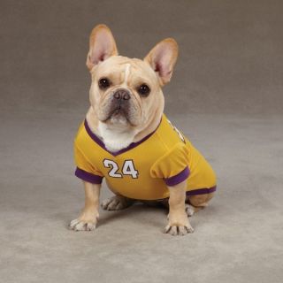 24 Kobe Bryant Dog Jersey La Lakers NBA Pet Puppy Mesh T Shirt 