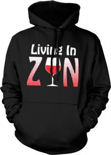   Zen Wine Glass Drunk Hat Hoodie SweatshirtWasted Trashed Tipsy Drink