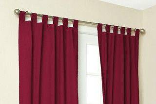   54 Weathermate TAB TOP Insulated Window panel Curtains Drapes PAIR
