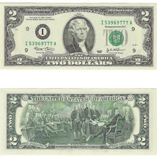 dollar bill in Federal Reserve Notes