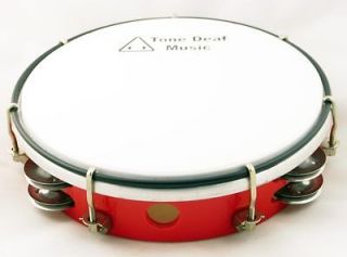 TUNABLE HEADED TAMBOURINE percussion drum tamborine