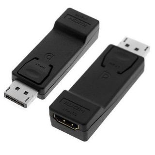 Premium DP to M/F Display Port Male DP To HDMI Female Adapter 