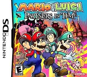 Mint Mario & Luigi Partners In Time Nintendo DS Game, Case, & Manual 