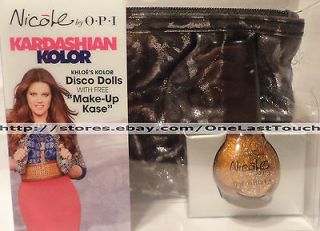 KHLOE KARDASHIAN Color OPI Nicole DISCO DOLLS Nail Polish Gift Set 